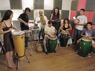 taller de percusión